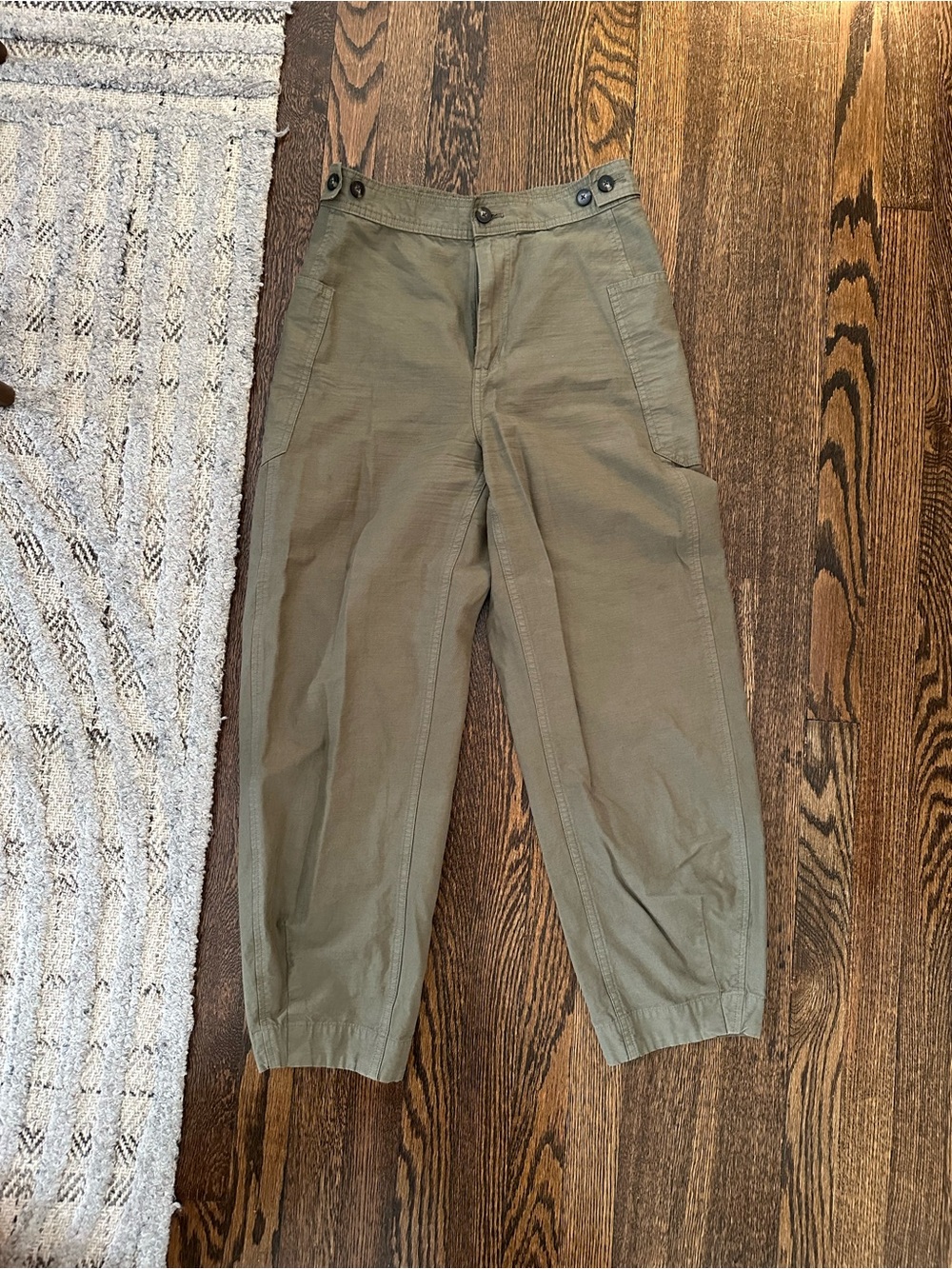 Everlane Olive Utility Cargo Pants